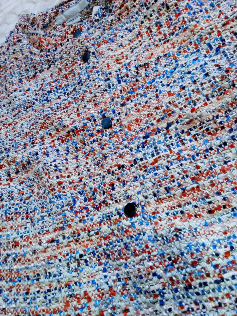 Chaqueta de lana colorida - 2