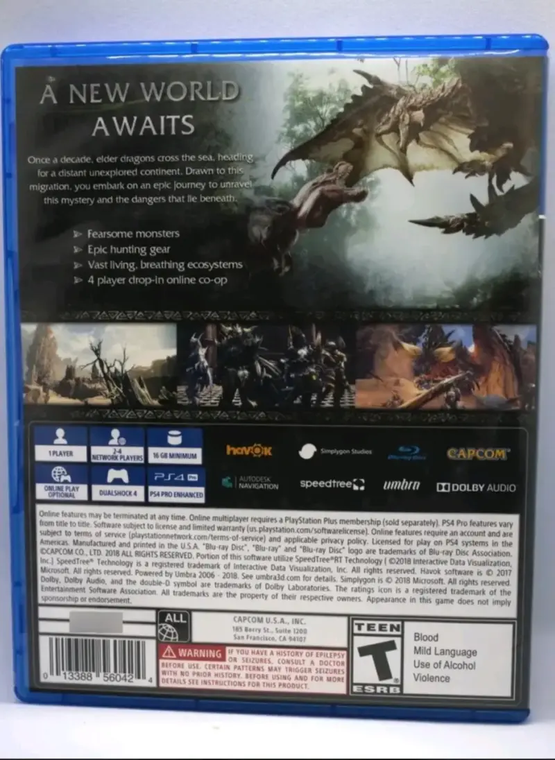 Juego PS4 Monster Hunter World - 2