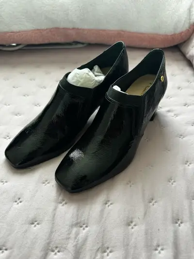 Zapatos Gacel negros charol elegantes - miniatura 1