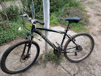Bicicleta de montaña Oxford negra - miniatura 1