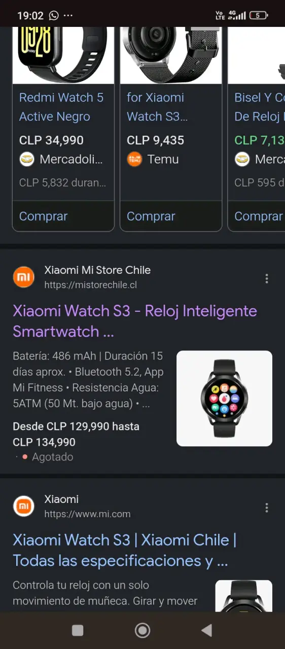 Reloj inteligente negro - 2