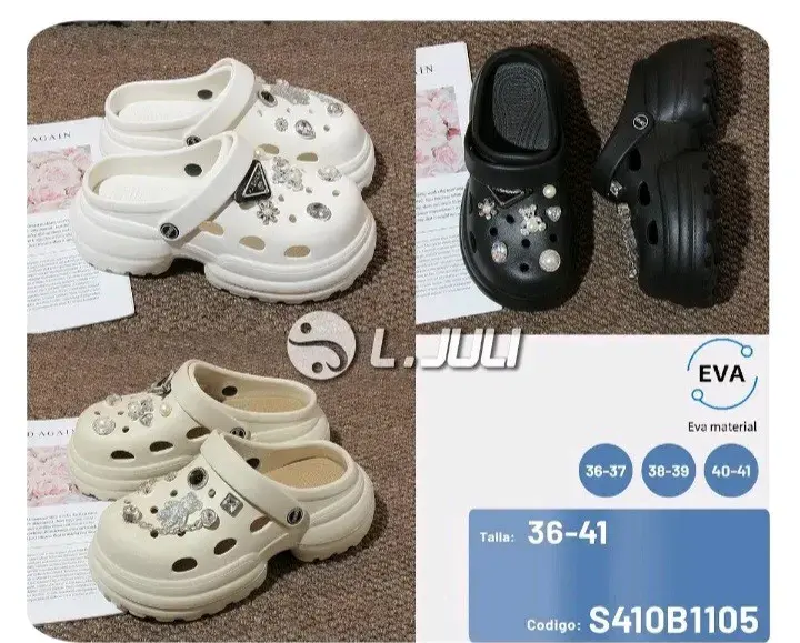 Calzado tipo crocs para niños y adultos buena cali - 4