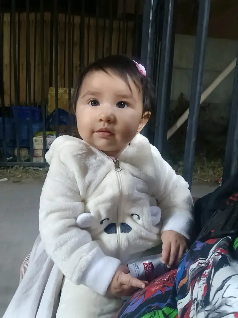 Abrigo polar para bebé somos hermanas la - 1
