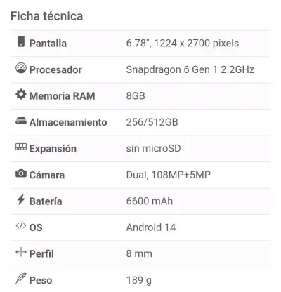 HONOR Magic7 Lite 5G 512gb - miniatura 5