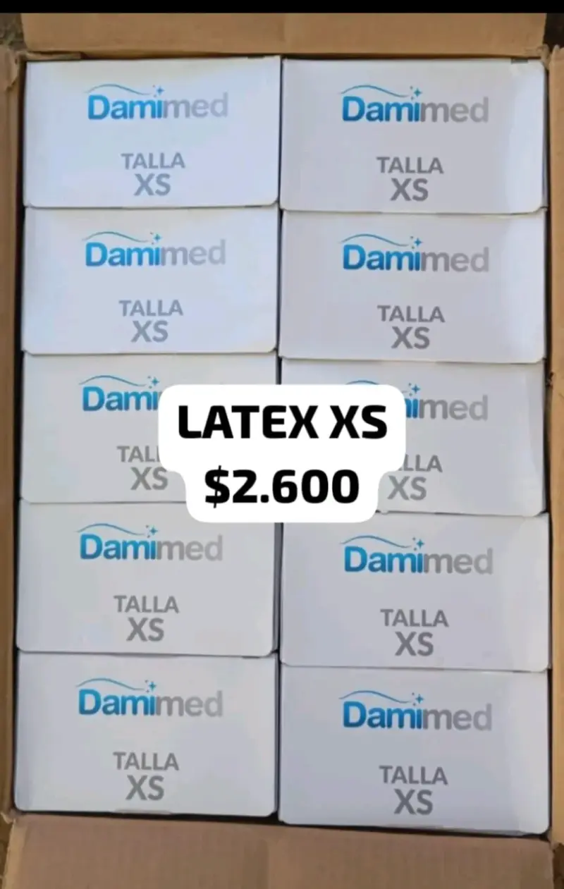 Guantes de látex talla XS