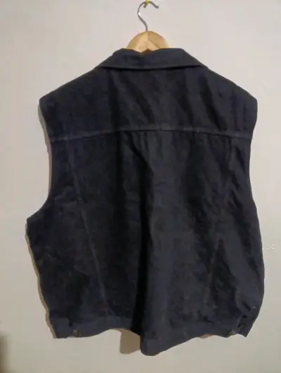 Chaqueta mezclilla sin mangas talla 7XL - miniatura 2