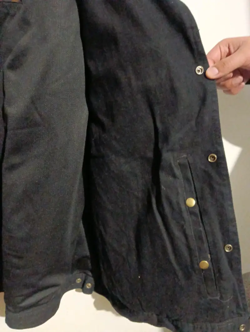 Chaqueta mezclilla sin mangas talla 7XL - 4