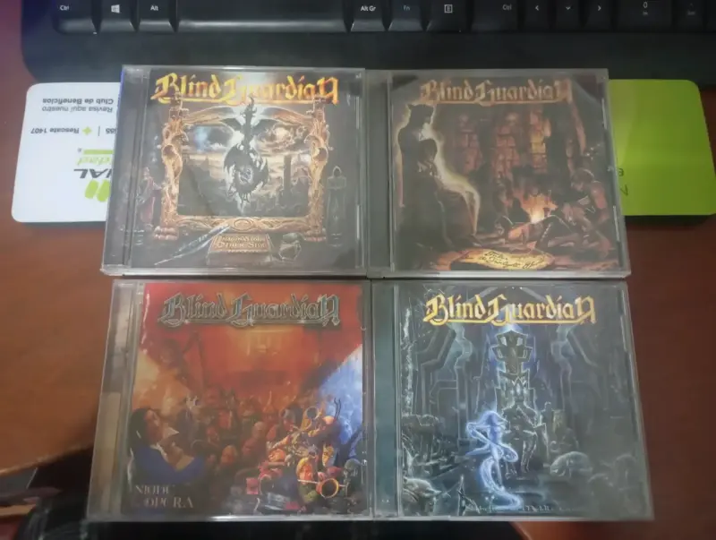 4 CDs de Blind Guardian - 1
