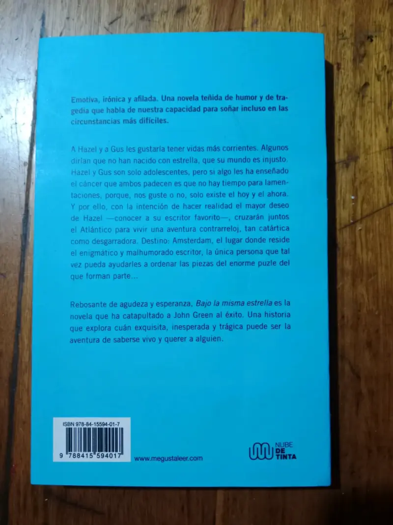 Libro 'Bajo la misma estrella' - 2