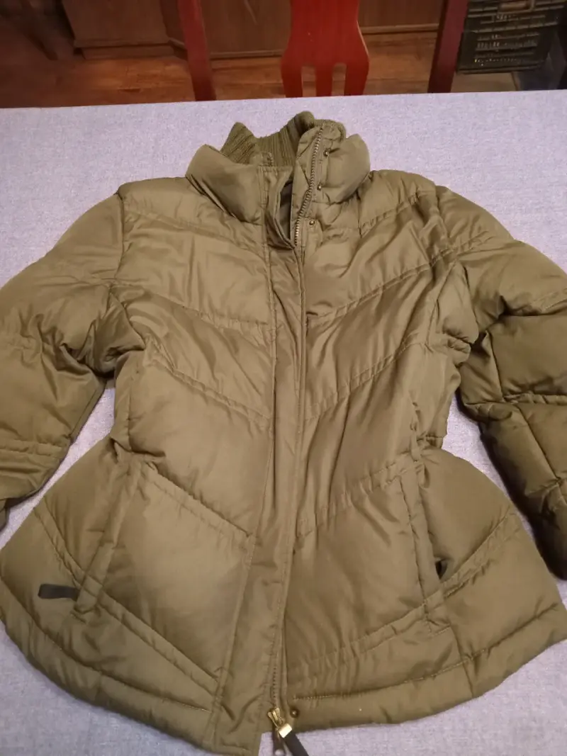 Chaqueta acolchada verde oliva - 2
