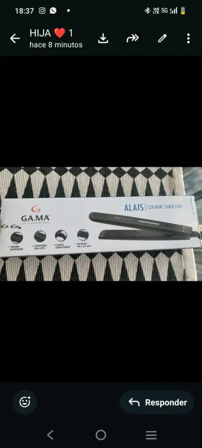 Plancha de pelo G.A.M.A. Alais - miniatura 1