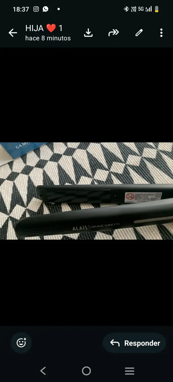 Plancha de pelo G.A.M.A. Alais - 2