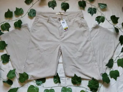 Pantalones beige nuevos - miniatura 1
