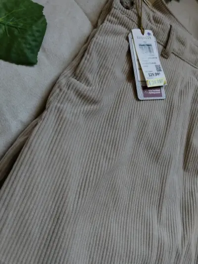 Pantalones beige nuevos - miniatura 5
