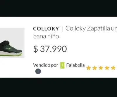 Zapatillas deportivas gris y verde - miniatura 4