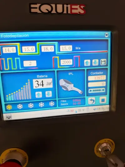 Máquina de depilación láser EQUIES QUEEN 2.0 - miniatura 4