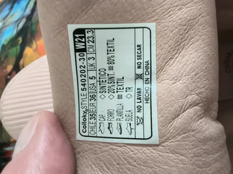 Botas rosadas de cordones Colloky N.35 - 2
