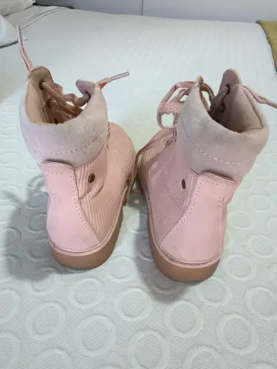 Botas rosadas de cordones Colloky N.35 - miniatura 4