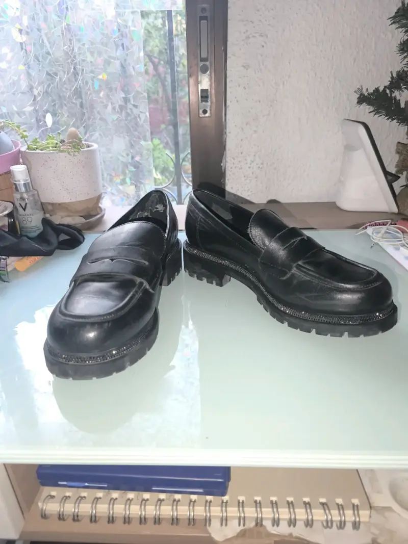 Zapatos mocasines negro DKNY Talla 40 - 1