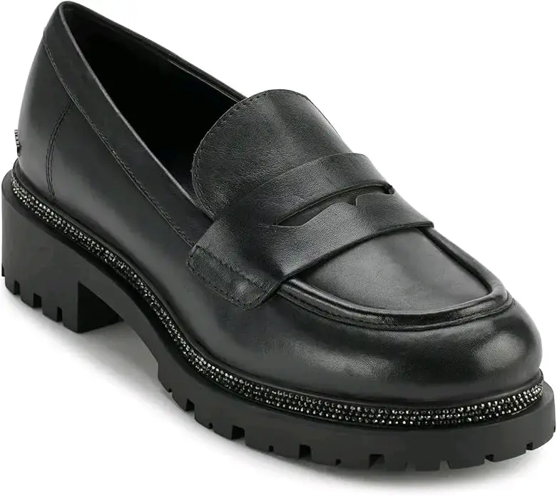 Zapatos mocasines negro DKNY Talla 40 - 5