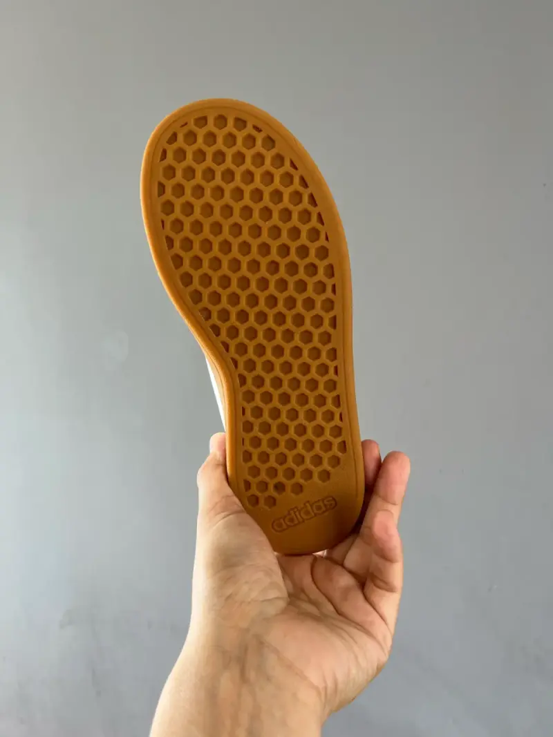 Zapatillas blancas con velcro niño - 4
