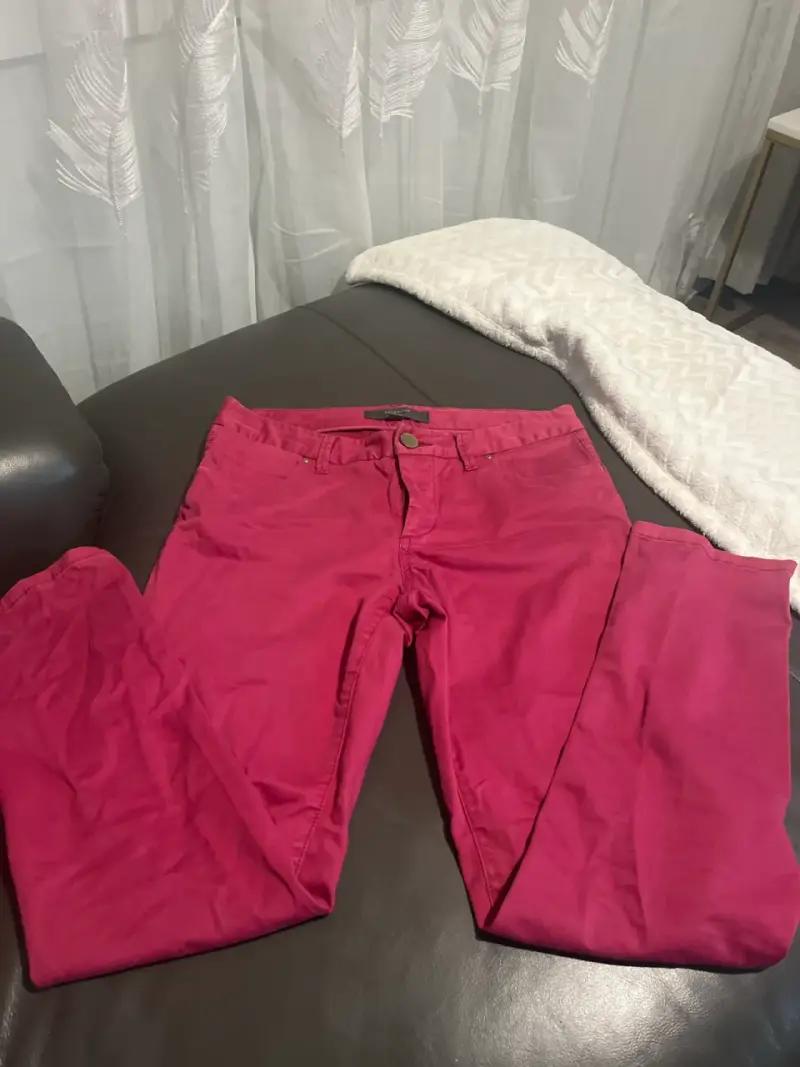 Pantalones rosados para mujer - 1