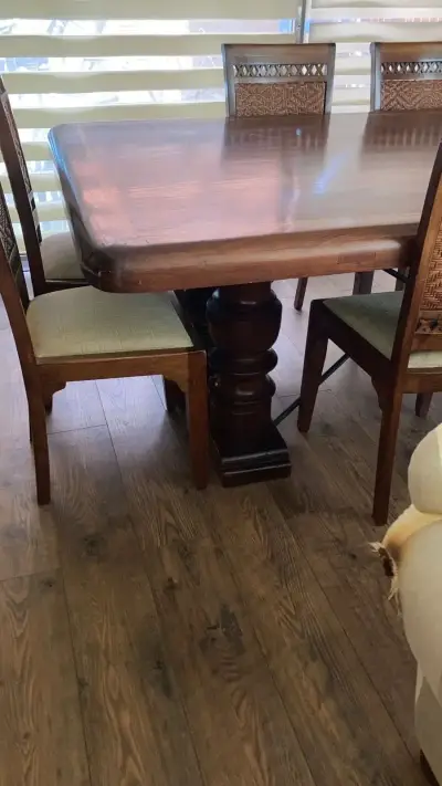 Mesa de comedor con sillas - miniatura 1