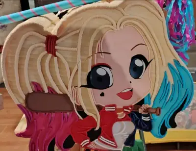 Piñata de Harley Quinn de 75cm - miniatura 2