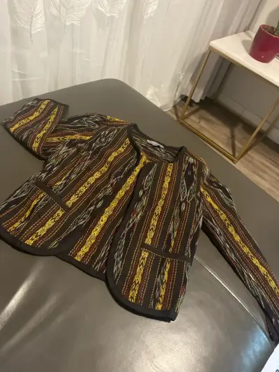 Chaqueta étnica colores vivos - miniatura 1