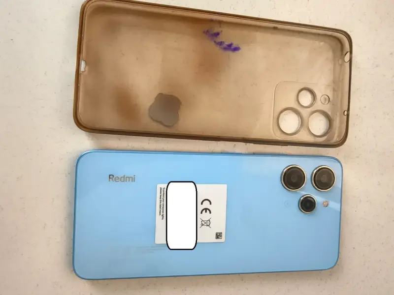 Celular Xiaomi Redmi 12 con carador ycaja original - 4