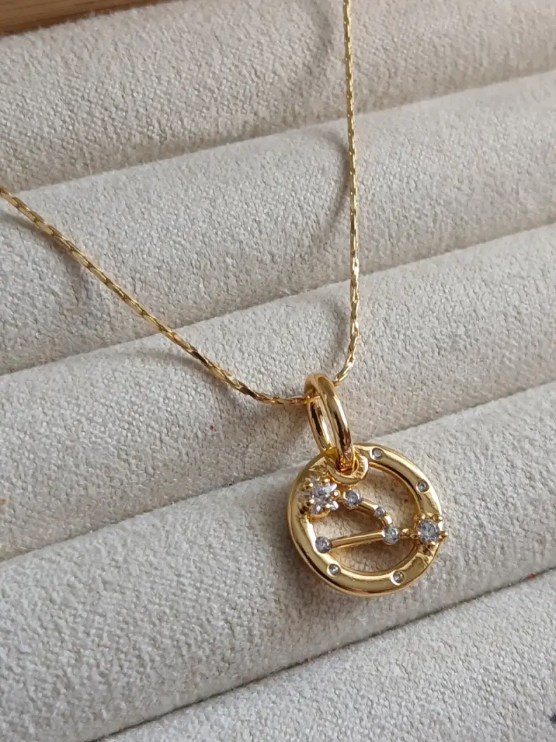 Conjunto collar y colgantes Zodiacal - 4