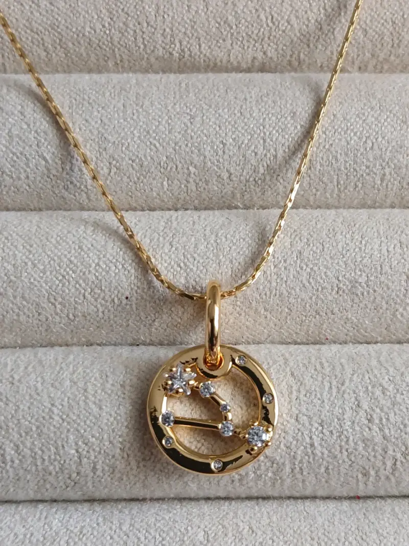 Conjunto collar y colgantes Zodiacal - 5