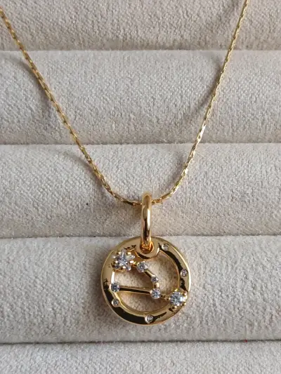 Conjunto collar y colgantes Zodiacal - miniatura 5