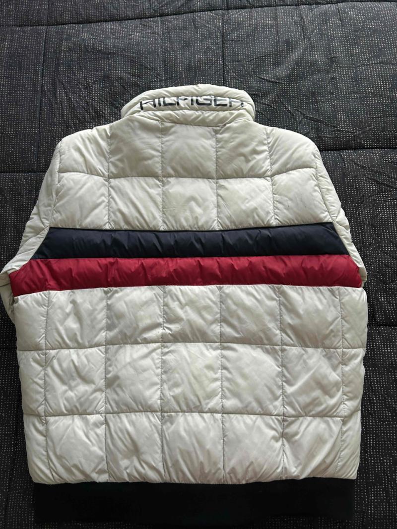 Parka Tommy Hilfiger Tipo Puffer Talla L - 6