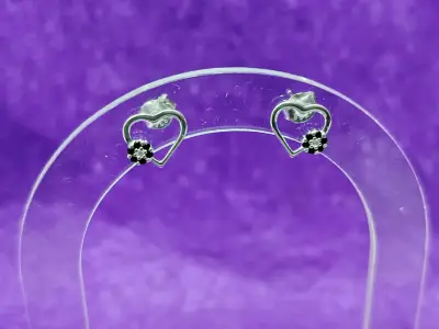 Aros en forma de corazón - miniatura 1