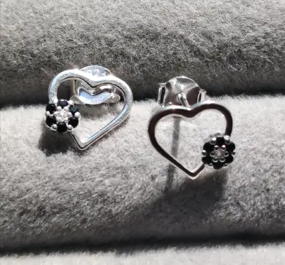 Aros en forma de corazón - miniatura 2