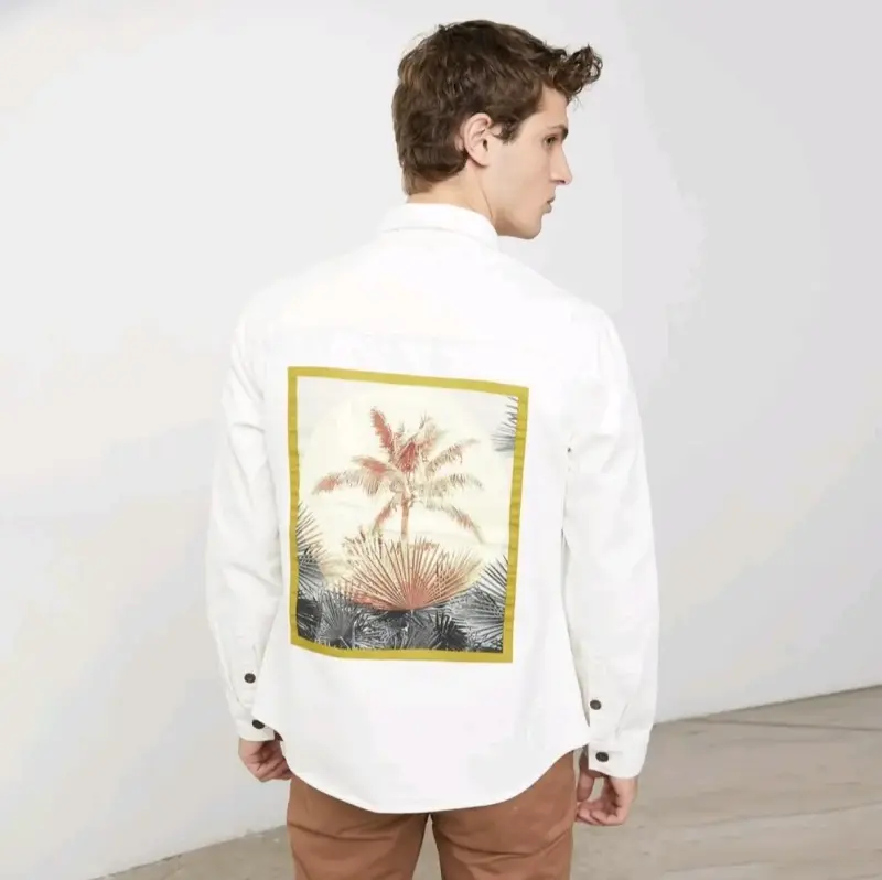 ⚪⚪🌴Chaqueta/Sobrecamisa BASEMENT. ⚪ - 5