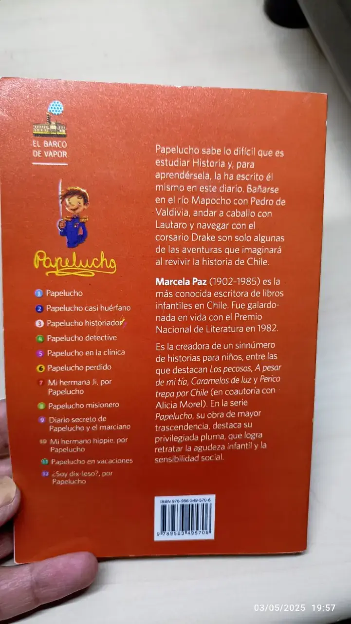 Libro Papelucho Historiador - 2