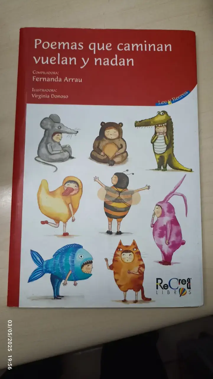 Libro Poemas que Caminan - 1