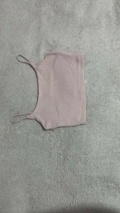 Polera corta básica rosa - miniatura 1