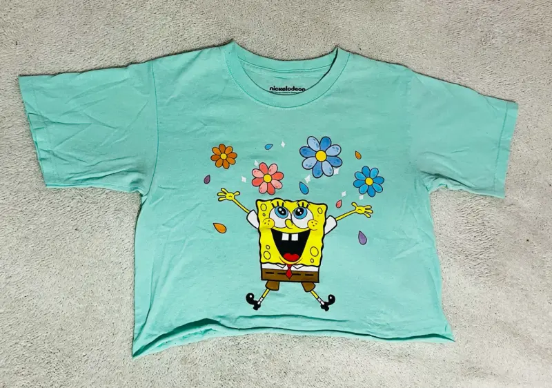 Polera verde Bob Esponja - 1
