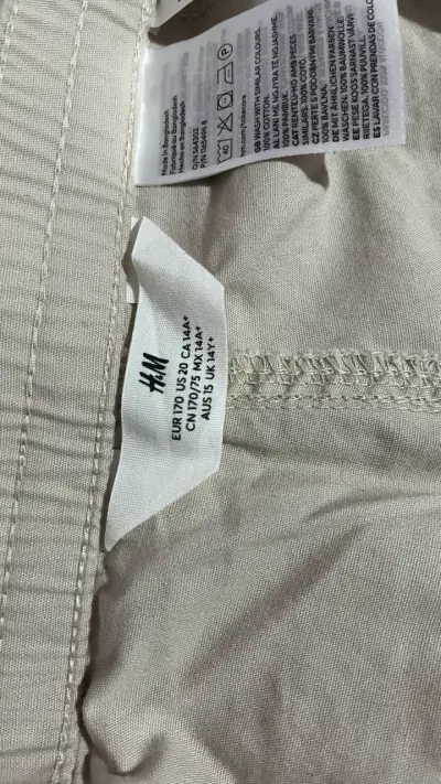 Pantalones cargo beige - miniatura 3