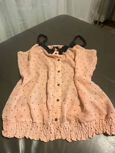 Blusa sin mangas con lunares - miniatura 1