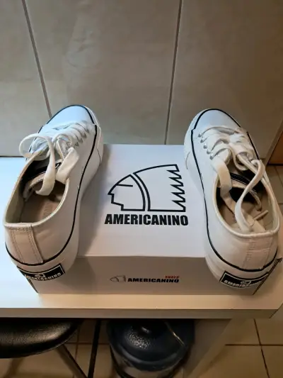 Zapatillas blancas Americanino - miniatura 1