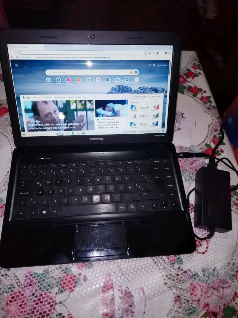 Notebook Compaq cq45 negro - 3