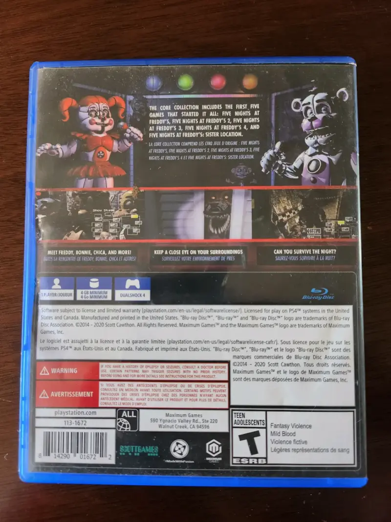 PS4 Core Collection: Five Nights at Freddy's - 3