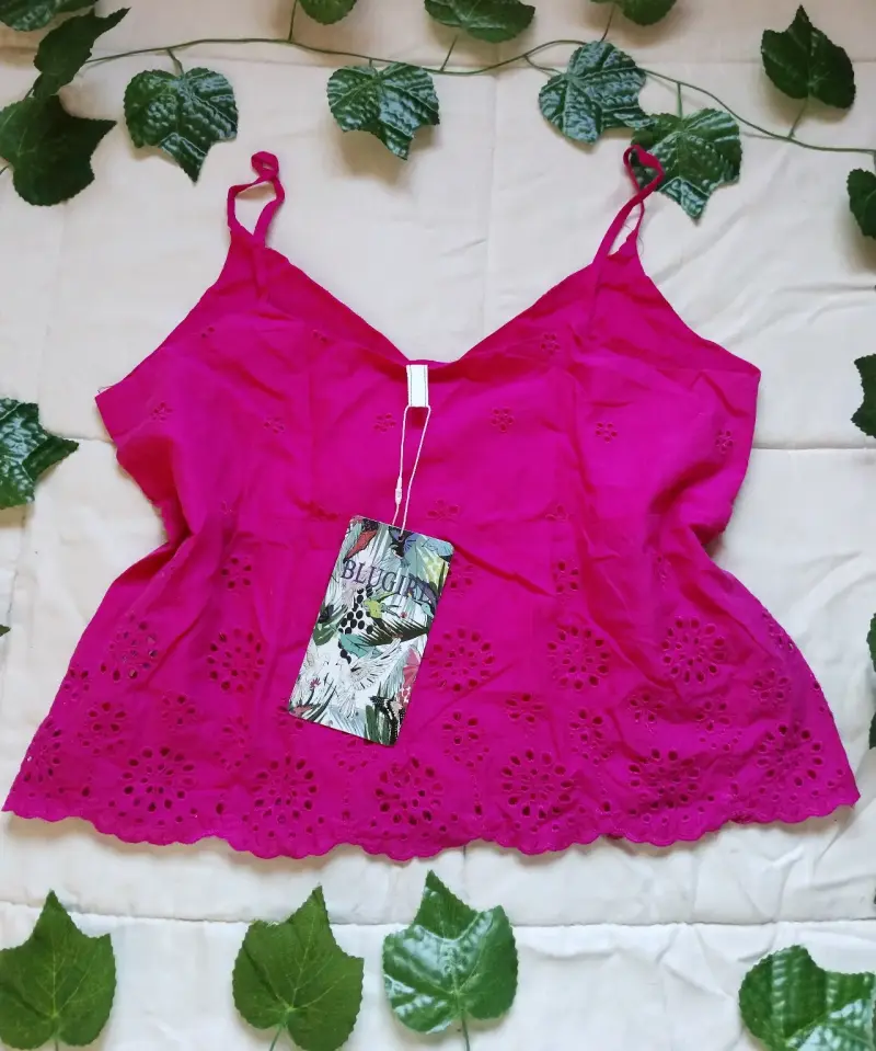 Blusa rosada con lindos detalles - 5