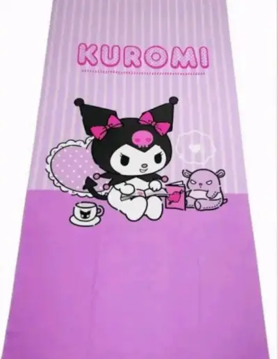 Toalla Kuromi diseño kawaii - miniatura 2