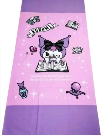 Toalla Kuromi diseño kawaii - miniatura 4