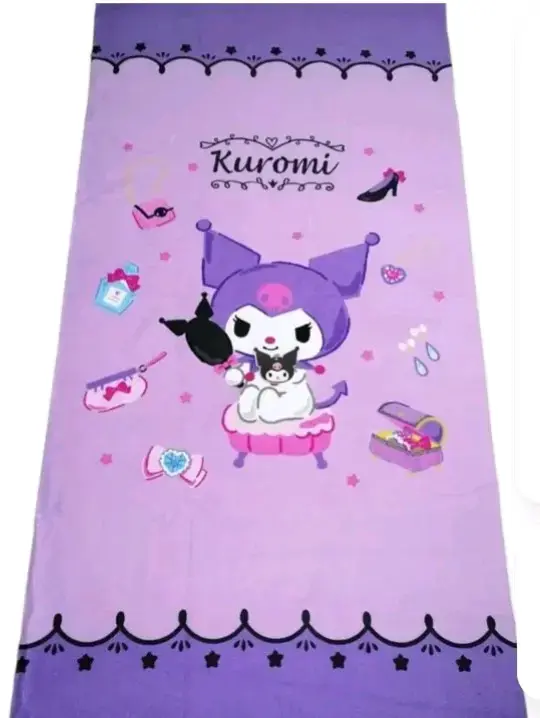 Toalla Kuromi diseño kawaii - 5